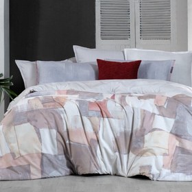 Resim Sarev Gaudi Multicolor Tek Kişilik %100 Pamuk Nevresim Takımı-Renkli 