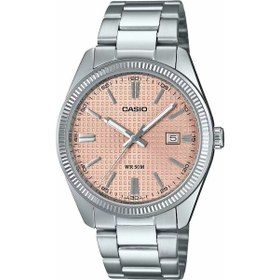 Resim Casio Mtp-1302pe-4avdf Quartz Çelik Gri Pembe Kadran 39 Mm Erkek Kol Saati Gri 