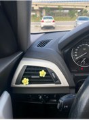 Resim OTOMOGARAJ Oto Aksesuar Klima Süsü Mini Papatyalar Ikili Ve Oto Koku Hediyeli Yeşil Papatyalar Çiçekler 