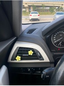 Resim OTOMOGARAJ Oto Aksesuar Klima Süsü Mini Papatyalar Ikili Ve Oto Koku Hediyeli Yeşil Papatyalar Çiçekler 