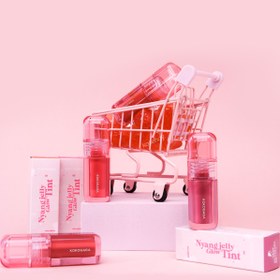 Resim KOKOGAGA - Nyang Jelly Glow Tint (Kuşburnu Meyvesi Özlü Parlak Görünümlü Jel Dokulu Tint) 4g - #01 Apricot Jelly 