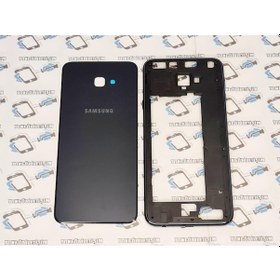 Resim Samsung Galaxy J4 Plus Orjinal Kasa Arka Pil Batarya Kapağı Siya 