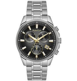 Resim Quantum Pwg1122.350 Erkek Kol Saati Altın - Siyah 