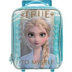 Resim Frozen Çekçekli Anaokulu Çantası Box True to Myself 