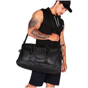 Resim Musclecloth Elite Kordonlu Spor Çanta Siyah-Standart 