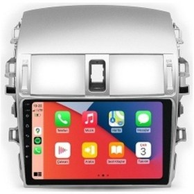 Resim Toyota Corolla 2007-2012 8gb Ram 64gb Hafıza 8 Çekirdek Carplay Kamera Android Multimedya 9" 