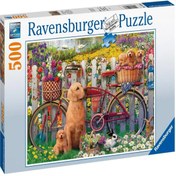 Resim Ravensburger 500 Parça Puzzle Kırda Gezinti 150366 