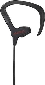 Resim AIWA Train in Ear kablosuz kulaklık, 10 saat oynatma süresi, 10 mm sürücü, IPX4 su geçirmez ve ter geçirmez Bluetooth kulaklık, güvenli kanat uçları, spor salonu için mükemmel 
