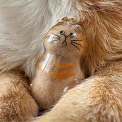 Resim Sevimli Kedi Saç Depolama Kutusu, Kedi Saç Anahtarlık, Kedi Saç Depolama Kapsülü, Evcil Hayvan Saç Hafıza Kutusu - Kedi ve Köpek Saç Toplama Kavanozu İçin Uygun, Evcil Hayvan Sevgisi İçin Anıt Hediye - Yaratıcı Anahtarlık 