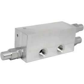 Resim 3/4” BSP İçten (8:1) Pilot Uyarılı Hızlı Boşaltmalı Yük Tutma Valfi -Çiftli- (Açık Merkez) 