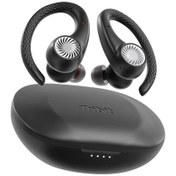 Resim Tribit MoveBuds H1 Ultra Net Telefon Görüşmesi IPX8 Su Geçirmez 65 Saat Oynatma 5.2 Siyah Bluetooth Kulaklık 