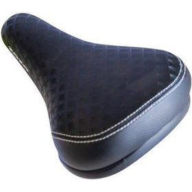 Resim Zozo Vl-5800 Kelepçeli Bisiklet Selesi 240mm 150mm Bisiklet Koltuğu Siyah 