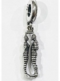 Resim Ali Ve Nino Heykeli Sallantılı Charm Gümüş 