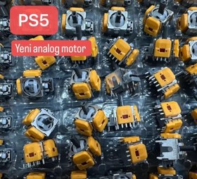 Resim PS5 Orijinal Hall Effect Analog Motor Mekanizma Joystick Turuncu 1 Adet 