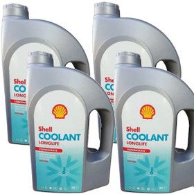 Resim Shell Longlife Konsantre Kırmızı Antifriz 4 X 3 Litre 