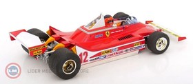 Resim 1:18 Burago Ferrari 312T4 #12 WINNER SOUTH AFRICA GP 1979 - G. VILLENEUVE 