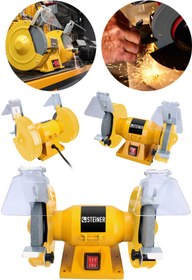 Resim HALL BREATHE 125 mm Turbo 3800W Çark ve Taşlama Motoru Bileme Makinesi 