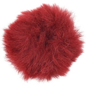 Resim Geeroyoo Bordo Renkli Mikrofon Peluş Rüzgar Koruması - Lavaliye Mikrofonlar İçin Uyumlu Korumalı Kapak 