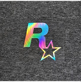 Resim Lazer Yansıtıcı-29x29 Cm-araba Çıkartmaları Rockstar Oyunu Gta5 Yansıtıcı Dekorasyon Yakıt Deposu Kapağı Cam Tampon Göv 