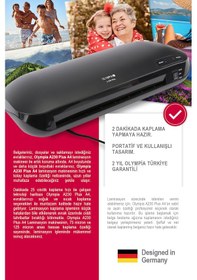 Resim Olympia A230 Plus 4in1 Set Laminasyon Makinesi A4 