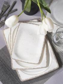 Resim Pierre Cardin Noura 60 Parça Yemek Takımı Altın 