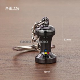 Resim Silver1 Gıoıo Yeni Buzdolabı Çıkartmaları Yaratıcı Dıy Buzdolabı Çıkartmaları Iyi Şanslar Anahtarlık Kolye Hediyelik Eşya (Yurt Dışından) 