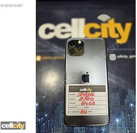 Resim Apple iPhone 11 Pro İkinci El TR | 64 GB | Gri 