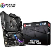 Resim MSI MPG Z490 Gaming Plus Intel Z490 4800 MHz (OC) DDR4 Soket 1200 ATX Anakart Msi