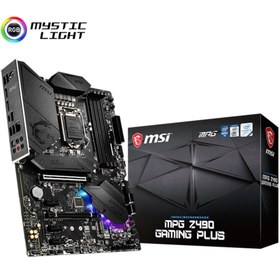 Resim MSI MPG Z490 Gaming Plus Intel Z490 4800 MHz (OC) DDR4 Soket 1200 ATX Anakart Msi