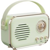 Resim Skycity Taşınabilir Bluetooth Fm Radyo, Karaoke Ve Tf Kart Çalarlı Yüksek Ses Kalitesi Hoparlör, Yeşil 