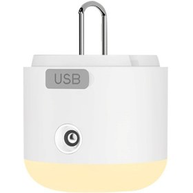 Resim Maiyame Şarj Edilebilir Kamp Feneri - 4 Işık Modu, Soğutucu Fan Ve Usb Çıkışlı Portatif Aydınlatma Beyaz 