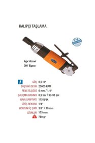 Resim Emax ET-5520 Profesyonel Havalı Kalıpçı Taşlama 