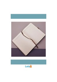 Resim Şık Yeşil Renk Tarihsiz Ajanda Defter A5 Boyut Çok Renkli 