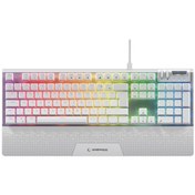Resim Rampage Carbon Beyaz Rgb Q Gaming Mekanik Klavye 