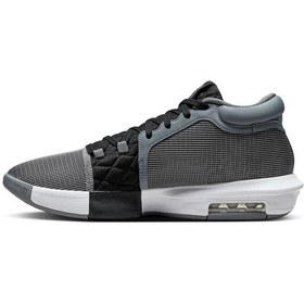 Resim Nike Lebron Witness Vııı Mens Basketball Shoes Erkek Basketbol Ayakkabısı Gri Gri 