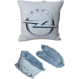 Resim Opel Baskılı Battaniyeli Opsiyonel Yastık (521929021) 