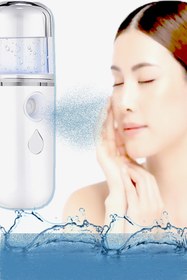 Resim Chermik Dezenfektan Püskürtücü Portatif Cep Boy Nano Mist Buhar Spreyi 