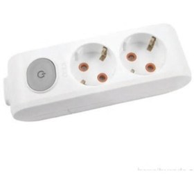 Resim VİKO 2'li Anahtarlı Grup Priz (ÇOCUK KORUMALI)- (KABLOSUZ) 