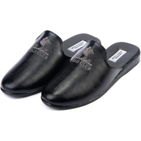 Resim Polo Club 540 Erkek Deri Ev Terliği 