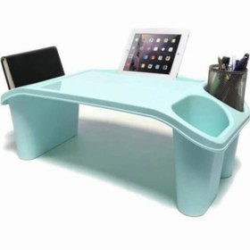 Resim E&D Collection Saban Hobi Masası Laptop Sehpası (Mavi) 