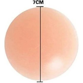 Resim Verto Yapışkanlı Silikon Göğüs Ucu Pedi Seamless Doğal Görünüm 