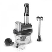 Resim Karaca 2000W Turbo 1,5 LT CAM Hazneli, 4 kanatlı Paslanmaz Çelik Bıçak, Buz Kırma Fonksiyonlu Mutfak Robotu 