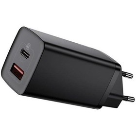 Resim Baseus Gan2 Lite Quick Chargerc C 65W Eu Black 