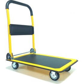 Resim 150-180 kg Kapasiteli Katlanır Paket Taşıma Arabası 