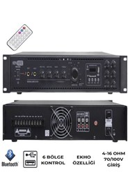 Resim Lastvoice Black Maxx Paket-7 tavan Hoparlörü Ve 6 Bölgeli Anfi Ses Sistemi Paketi (FULL SET) 