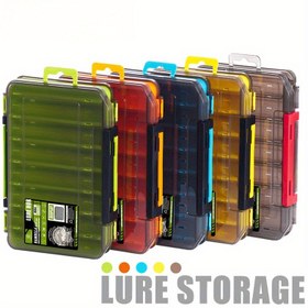 Resim 14 Bölme Balıkçılık Taktik Kutusu Çift Taraflı saç tokası ve 14 Boşluk Yuvası ile - Dayanıklı PC Malzeme, Balıkçılık Aksesuarları, Yem Kançaları, Balıkçılık Taktik Kutusu için Yüksek Kaliteli Depolama Organizatörü, Güvenli Kilit Kapanışı 