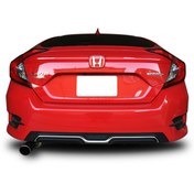 Resim Honda Civic Fc5 Sedan (2015-2018) Modulo Arka Tampon Eki - Difüzö 