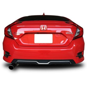 Resim Honda Civic Fc5 Sedan (2015-2018) Modulo Arka Tampon Eki - Difüzö 