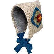 Resim Kadınlar İçin Kış Şapkası, Çiçek Desenli Bej/Turkuaz-Koyu Yeşil, Siyah-Gri-Beya-Mavi Renk Se 