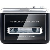 Resim Tongdashop Kulaklıklı K 202 Tasinabilir Kaset Calar Mp3 Donusturucu Usb Sarj Siyah 